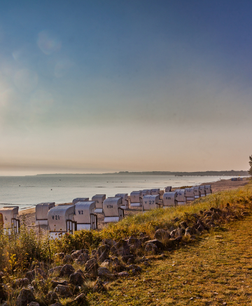 Strand in Boltenhagen nach Sonnenaufgang