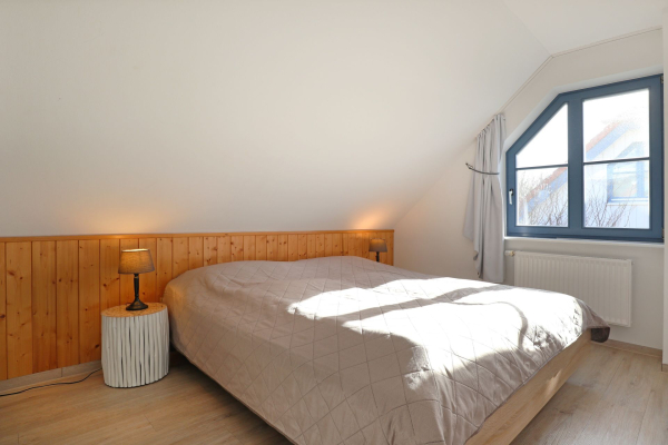 Papillon 6/5 - Blick in das Schlafzimmer (oben rechts)