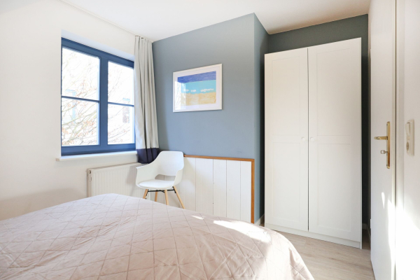 Papillon 6/5 - Blick in das Schlafzimmer (unten links)