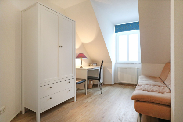 Haus am Meer App.7 - Blick in das kleine Kinder-/ Gästezimmer