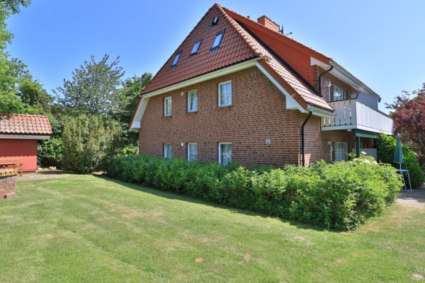 Seepferdchen - Blick auf das Ferienhaus