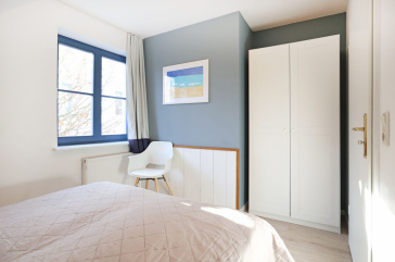 Papillon 6/5 - Blick in das Schlafzimmer (unten links)