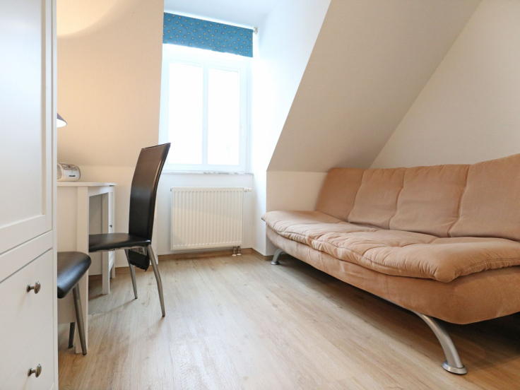 Haus am Meer App.7 - Blick in das kleine Kinder-/ Gästezimmer