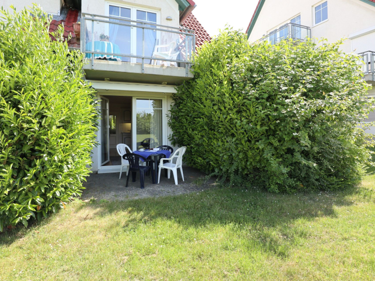 Barendorf Whg. Fritscher - Blick auf die kuschlige Terrasse