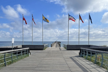 Boltenhagen - Blick auf die Seebrücke