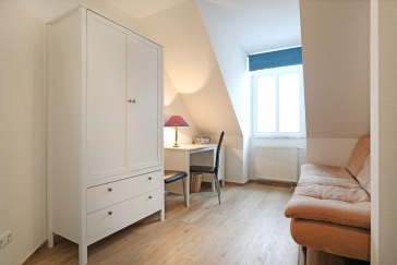 Haus am Meer App.7 - Blick in das kleine Kinder-/ Gästezimmer