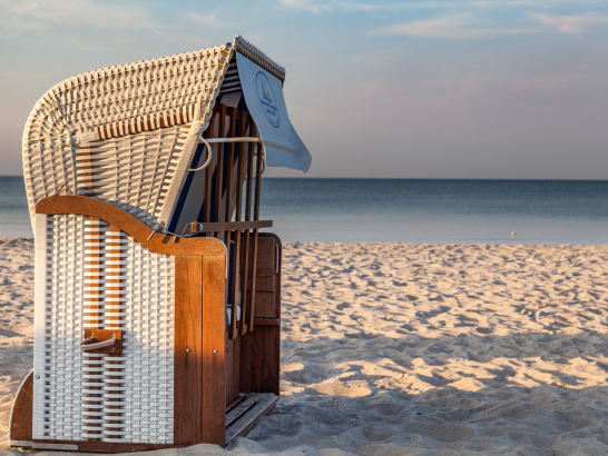 Strandkorb am Strand von Boltenhagen
